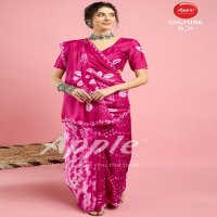 Apple Culture G Wholesale French Crepe Ethnic Indian Sarees