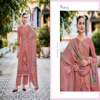 Varaa Fab Gulistaan Wholesale Pure Bemberg Muslin With Work Dress Material