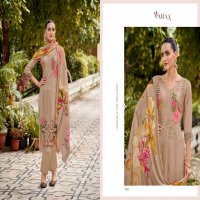 Varaa Fab Gulistaan Wholesale Pure Bemberg Muslin With Work Dress Material