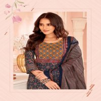 MAYUR CREATION AJARAKH VOL 5 COTTON THREAD WORK READYMADE 3PCS SET