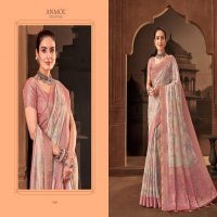 tulip vol 14 by anmol creation 1401-1411 muslin silk exclusive sarees for any occasion