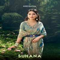 kreshva suhana vol 1 georgette party wear shop glamorous styles sarees