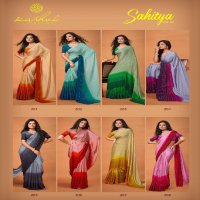 kashvi creation sahitya vol 2 attractive look dull moss saree at affordable prices