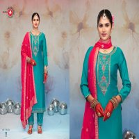 riley vol 1 by triple Aaa cotton elegant style unstitch salwar suit set exports