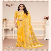 Ruchi Star Chiffon 182 Wholesale Chiffon Fabrics Printed Ethnic Sarees