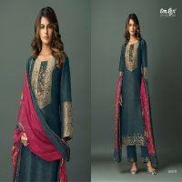 Omtex Asma Wholesale Silk Jacquard With Handwork Salwar Suits