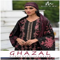 House Of Mist Ghazal Vol-9 Wholesale Cotton Printed Dress Material