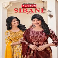 Taniksh Sibani Vol-7 Wholesale Skivansh Embroidery Work Readymade Suits