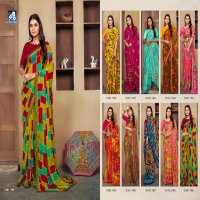 VIshal Sujal Wholesale Georgette With Digital Print Ethnic Sarees