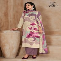 t And m launch sagarika gorgeous look muslin silk unstitch dress for women