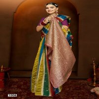 Saroj Shivika Organza Saroski Wholesale Soft Organza Rich Pallu Sarees