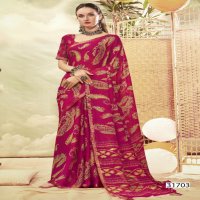 Vallabhi Shridha Vol-3 Wholesale Georgette Fabrics Ethnic Sarees