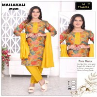 Miyanka Massakali Wholesale Readymade 3 Piece Salwar Suits Combo