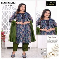 Miyanka Massakali Wholesale Readymade 3 Piece Salwar Suits Combo