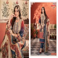 Pakiza Khusrang Vol-1 Wholesale Semi Cotton With Swaroski Work Ready Made Dress