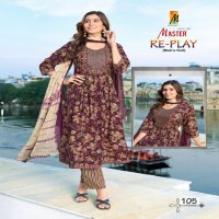 Master Re-Play Wholesale Capsule Print Readymade 3 Piece Suits