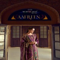 mumtaz arts aafreen viscose muslin dress material with viscose dupatta exports