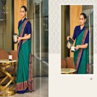 shubh shree creation launch florence 101-109 elegant style crape silk best sarees online