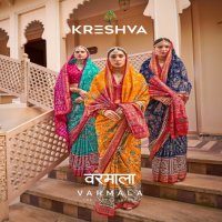 varmala by kreshva mercerized sigma silk exclusive sarees for every occasion