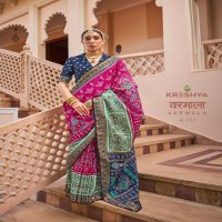 varmala by kreshva mercerized sigma silk exclusive sarees for every occasion