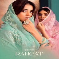 rangat by shree shalika 1001-1006 organza fashionable design unstitch suit