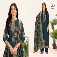 naari presents libas vol 1 muslin mina jacquard traditional wear dress material