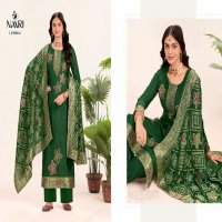 naari presents libas vol 1 muslin mina jacquard traditional wear dress material