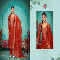 Triple AAA Gazab Wholesale Viscose Muslin Jacquard With Khatli Work Dress Material