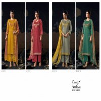 Ganga Anliya S3137 Wholesale Premium Cotton Satin Salwar Suits