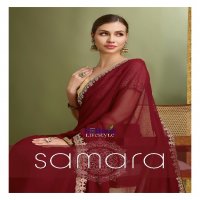 Sethnic Samara Wholesale 60 Gram Georgette Ethnic Sarees