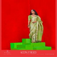 Rajtex Kontigo Wholesale Pure Viscose Zari Tissue Ethnic Sarees