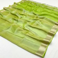 Rajtex Kontigo Wholesale Pure Viscose Zari Tissue Ethnic Sarees