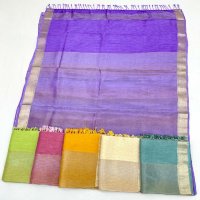 Rajtex Kontigo Wholesale Pure Viscose Zari Tissue Ethnic Sarees