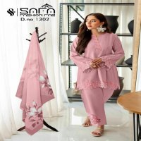 SAFA D.no 1302 Wholesale Luxury Pret Formal Wear Collection