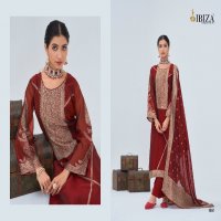 Ibiza Antra Wholesale Pure Banglory Silk Jacquard With Handwork Salwar Suits