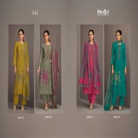 Omtex Juhi Wholesale Pakiza Silk With Embroidery Salwar Suits