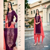 fashion of patiyala vol 37 by rangoon readymade jam silk patiyala suit design 2025