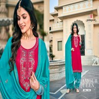 fashion of patiyala vol 37 by rangoon readymade jam silk patiyala suit design 2025