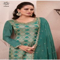 vinay fashion kuleesh aasmaa moga silk exclusive 3pcs dress for every occasion