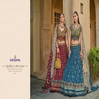 vamika by Kreshva rewaa readymade silk designer engagement lehenga for bride