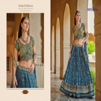 vamika by Kreshva rewaa readymade silk designer engagement lehenga for bride