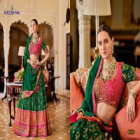 vamika by Kreshva rewaa readymade silk designer engagement lehenga for bride