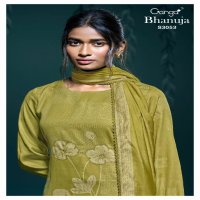 Ganga Bhanuja S3053 Wholesale Cotton Satin With Work Salwar Suits