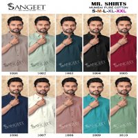 Sangeet MR Shirts Wholesale Mumbai Pure Cotton Mens Shirts