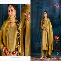 Triple AAA Safron Wholesale Viscose Muslin With Work Dress Material