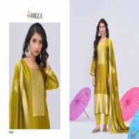 Ibiza Opera Wholesale Pure Banglory Silk Jacquard With Handwork Suits