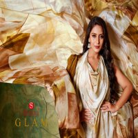 Sushma Glam Wholesale Printed Crepe Sarees Catalog