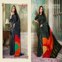 Sushma Glam Wholesale Printed Crepe Sarees Catalog