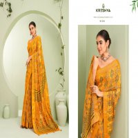 Kreshva Ankita Wholesale Georgette Fabrics Casual Indian Sarees