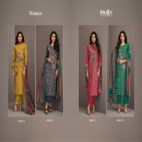 Omtex Waniya Wholesale Muslin Jacquard With Handwork Salwar Suits